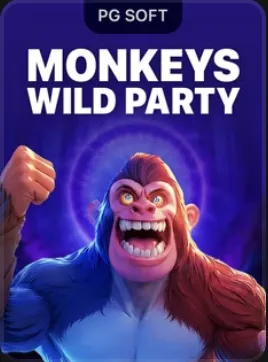 Monkeys Wild Party slot artwork