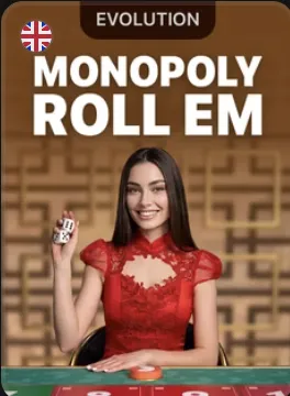 Monopoly Roll 'Em game artwork